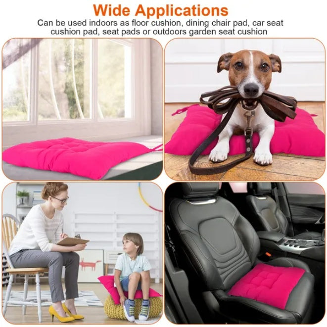 4 Square Seat Cushions For Chairs
