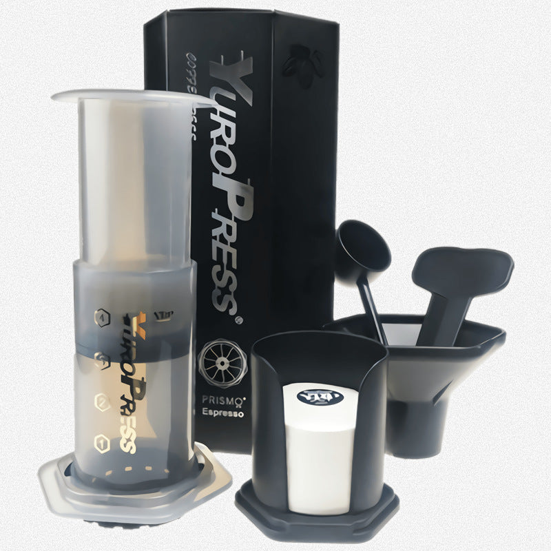 Premium Portable Coffee Brewing Kit – Food-Grade Travel Set with Storage Tote