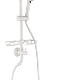 ShowerSpas Shower System, With 10 Rain Showerhead, 4-Function Hand Shower, Adjustable Slide Bar And Soap Dish