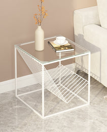 Minimalist Iron Art Sofa Side Table Corner Bedside Table