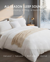 White & Pink Extra Large Duvet Cover Set Crafted From Premium Breathable Microfiber In Bohemian Style. Hotel-grade Minimalist Design Suitable For Bedrooms And Guesthouses. The Perfect Christmas Gift.