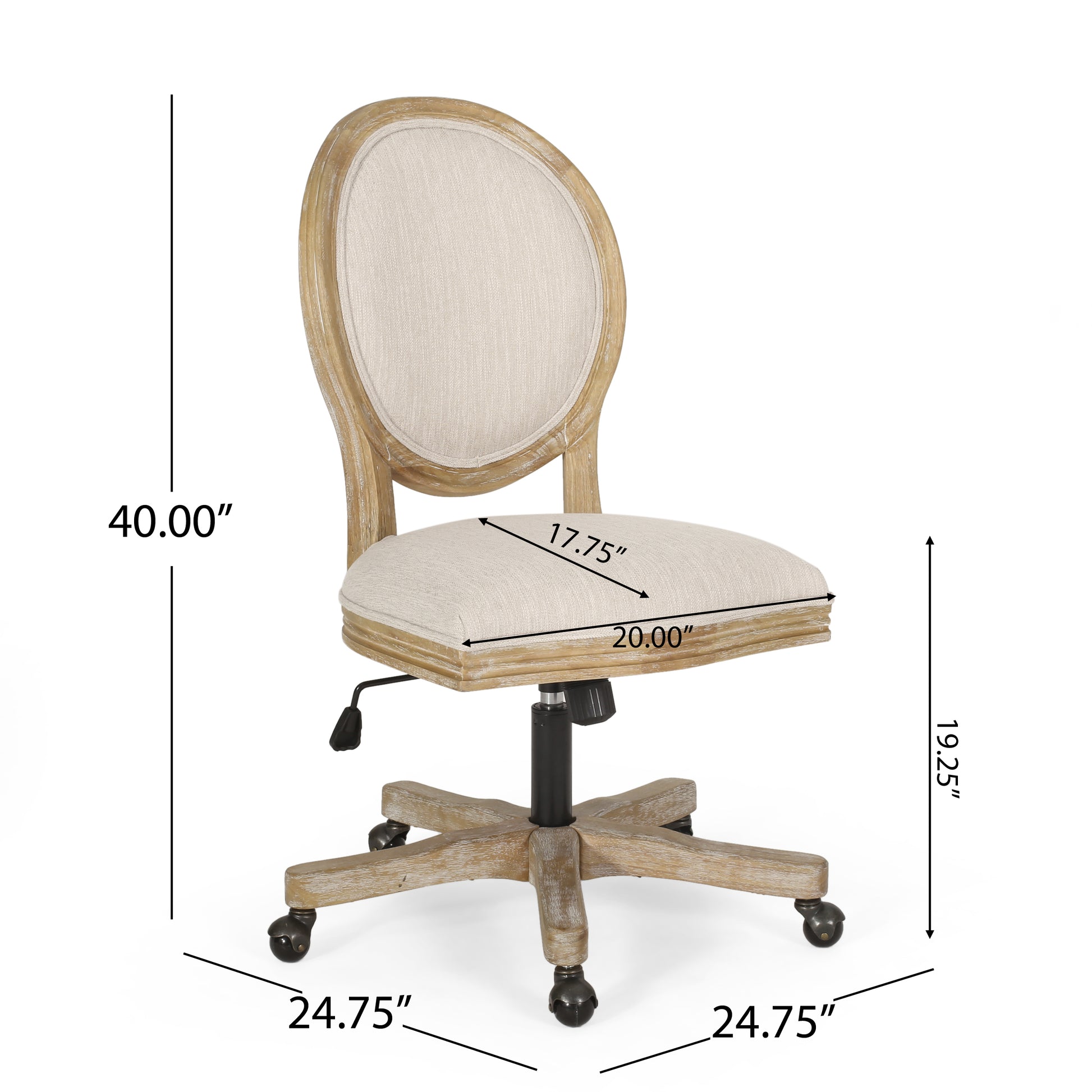 SWIVEL&LIFT OFFICE CHAIR