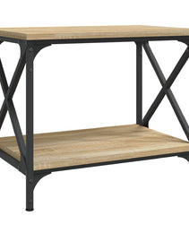 Side Table Sonoma Oak 55x Wood-based material