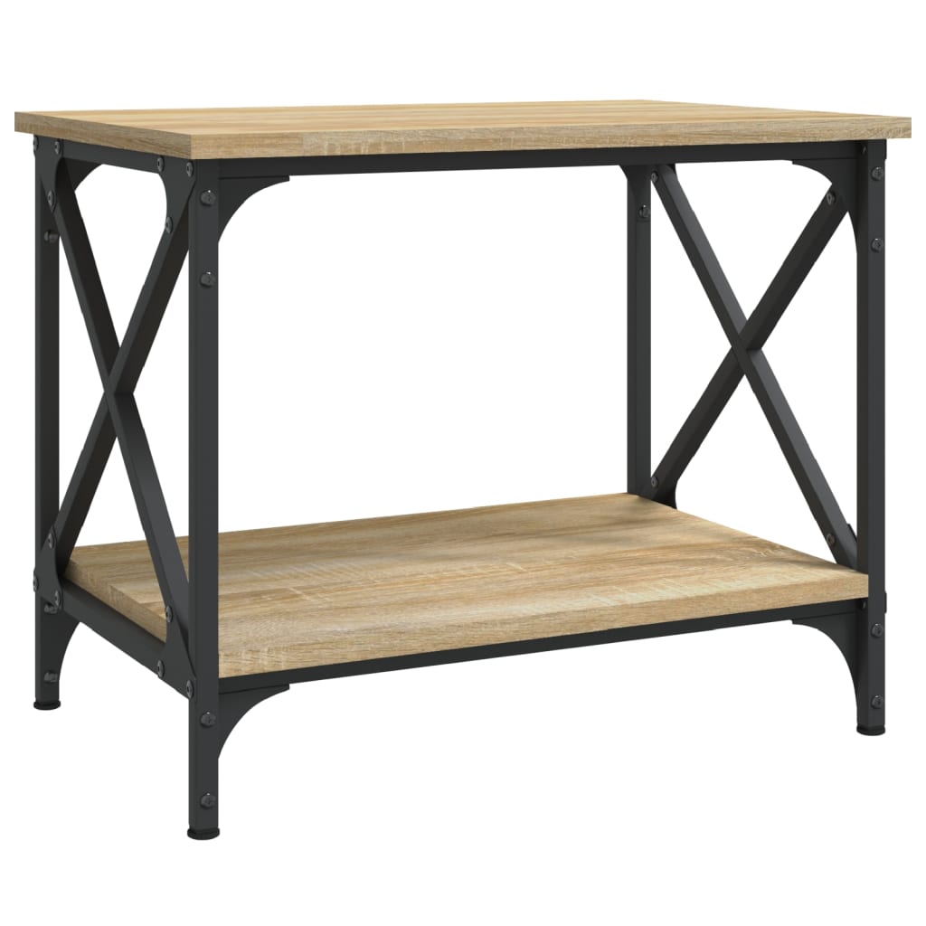Side Table Sonoma Oak 55x Wood-based material