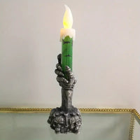 Halloween Led Candles Skeleton Ghost Hands LED Light Happy Halloween Party Home Decoration Supplies Haunted House Horror Props
