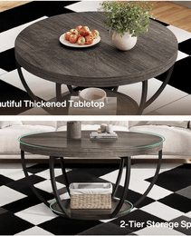 Coffee Table, Sofa Side Table, Living Room Table, Side Cabinet