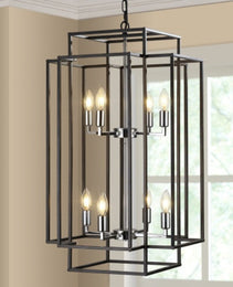 8 Lantern Tiered Chandeliers