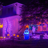 200pcs 66ft Halloween Fairy String Lights 8 Lighting Modes Mini Plug-in String Lights Indoor And Outdoor Christmas Garden Wedding Party Decoration Purple - CJDS - FC