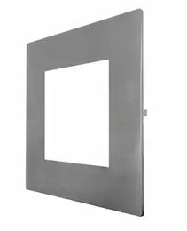 4" Brush Nickel Trim SQ For Slim Panel