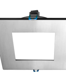 4" Brush Nickel Trim SQ For Slim Panel