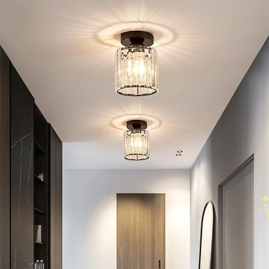 New Crystal Ceiling Chandeliers Living Room Hanging Lamp Bedroom Ceiling Lamp Villa Chandelier Lighting Room Decor Lighting