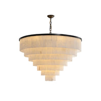 Marble Collcetion Black Gold Chrome 2026 Chandelier Hanging Lamp Lustre Alabaster Suspension Luminaire Lampen For Living Room