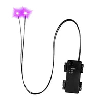 Halloween LED Glowing Eyes With Timer Light Up DIY Eyes for Skeleton Pumpkins Masks Tombstones Indoor Outdoor Horror Decorations