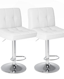 Square Cushion Bar Stool With Backrest