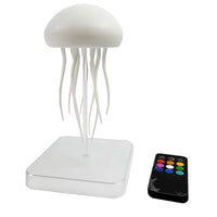 Cute Jellyfish Night Light RGB Gradient Cute Jellyfish Bedside Lamp Voice Control Type-C Charging LED Night Lamp