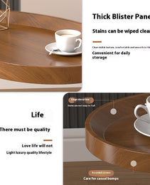 Side Table Small Coffee Table Mobile Tea Table Mini Sofa Side Cabinet
