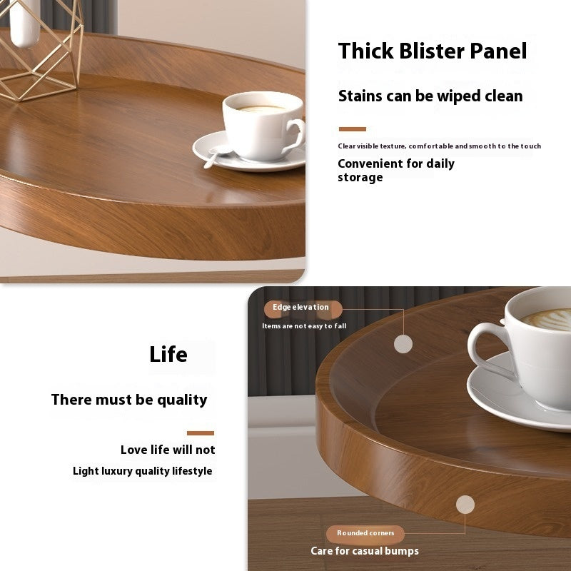 Side Table Small Coffee Table Mobile Tea Table Mini Sofa Side Cabinet