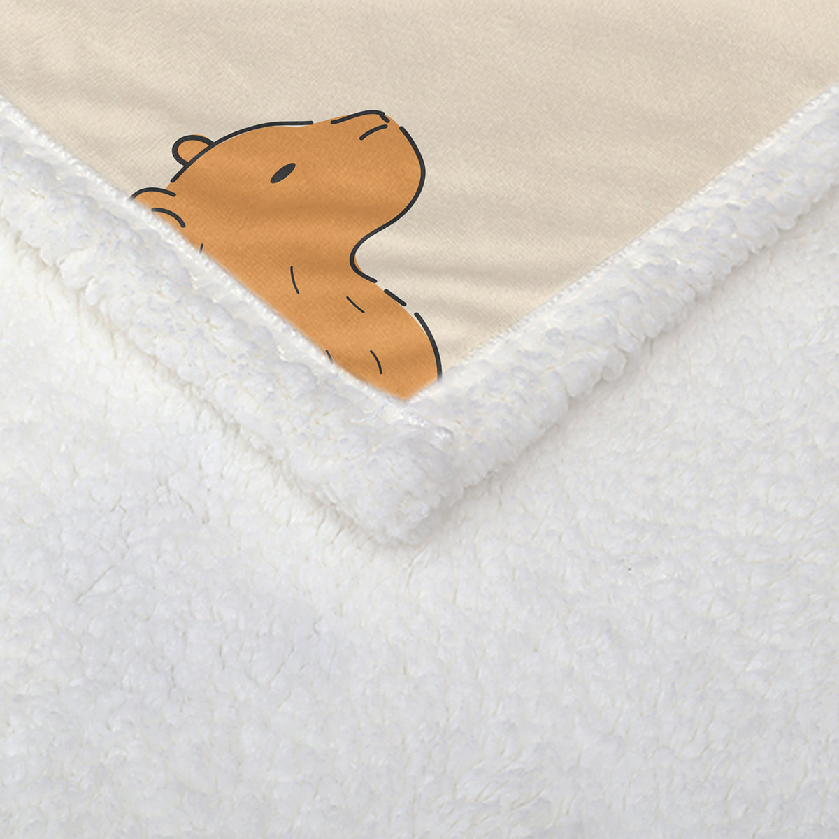 Capybaras Blanket Gift For Girls Boys Kids Animals Lovers Soft Blankets Cutes Capybara Cozy Throws, Capybaras Blanket For Couch Sofa Bedroom Camping Travel