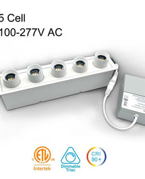 Led Module light 5 head pull - 16W - 5CCT - JXLTXH05