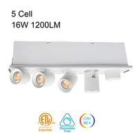 Led Module light 5 head pull - 16W - 5CCT - JXLTXH05