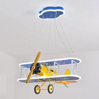 Creative Children's Room Airplane Light Boy Bedroom Chandeliers Minimalist Modern Nursery Youth Room Chandelier Helicopter Lamps