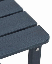 Adirondack Side Table Navy Blue 38 x HDPE