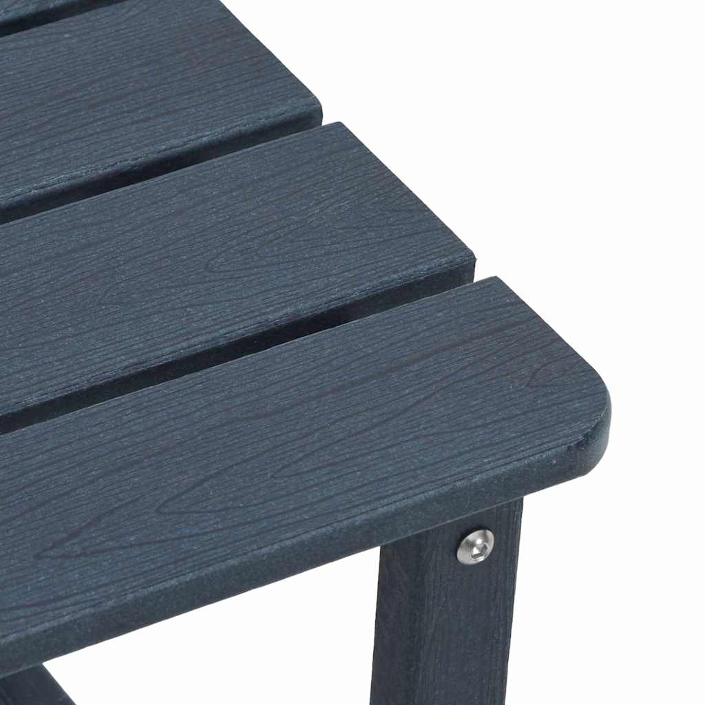Adirondack Side Table Navy Blue 38 x HDPE