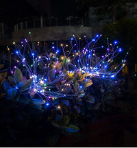 LED Solar Firework Lights Garden Decoration Fairy Lights Waterproof Outdoor Dandelion Lawn Lamp for Garden Landscape Lawn Decor