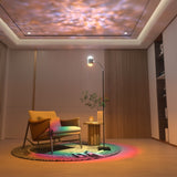 EP LIGHT Dual Head Floor Lamp Sunset Aurora Projector Lights, Ambient Night Lights - CJDS