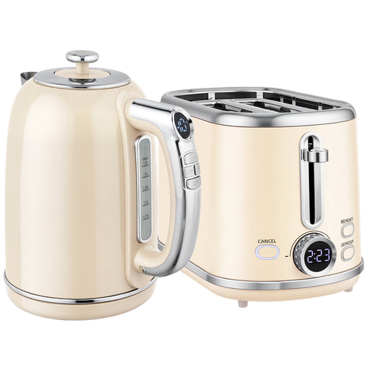 Precision Temperature Kettle & 2-Slice Toaster Set