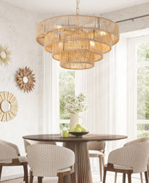 Bohemian Woven Chandelier