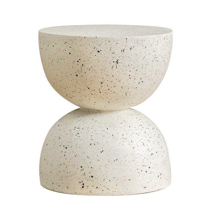 Nordic Small Round Table Living Room Cream Style Side Table