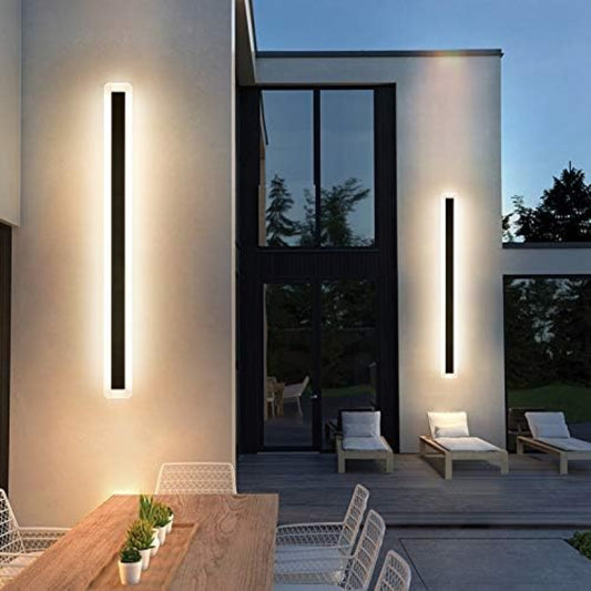 Linear wall light Iron Art  Acrylic CCT - 110V  - 24 Watts -  4FT