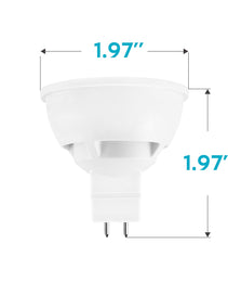 Luxrite MR16 LED Bulb - 6.5W Energy-Saving, Warm White 2700K 12V , Dimmable Spotlight | Illuminate Your Space with Style!