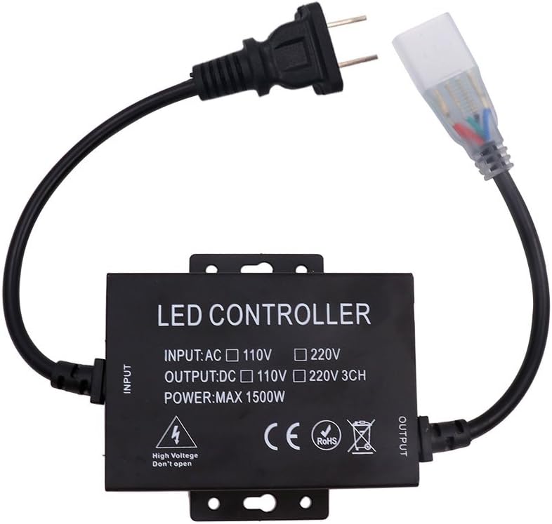 Strip Controller - 110V RGB (50m) RF Controller For Lights – ~ LED U.S ...