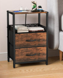 Bedside With Drawers Coffee Side Table