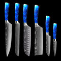  Blue 6piece set