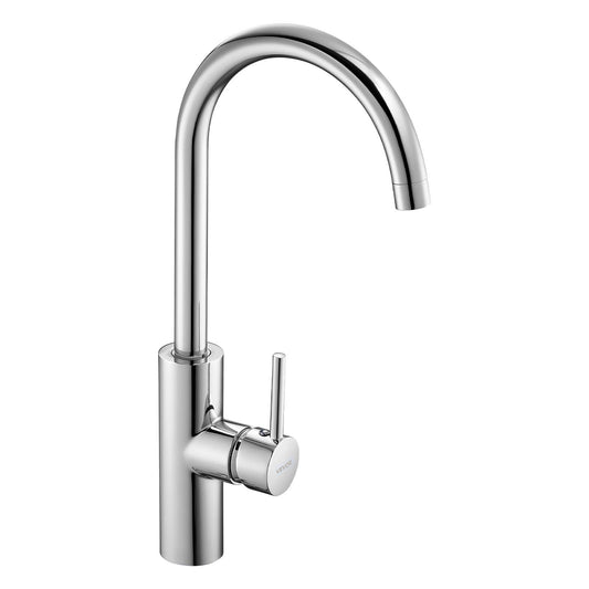 Touchless Kitchen Bar Sink Faucet, Single Handle Automatic Motion Sensor Bathroom Faucet, Hands-Free Adjustable Cold Hot Water Mixer Flexible Swivel For 9/16 In Pipe,Chrome Plated Silver