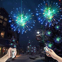 LED solar light, dandelion light string, lawn outdoor waterproof and explosion-proof light, solar copper wire light