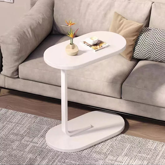Small C-shaped Table End Table For Sofa Side Table Nightstand For Bedroom Modern