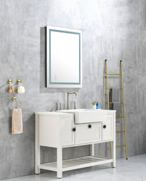 36x28 Inch LED Bathroom Mirror