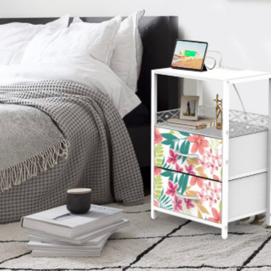 Bedside With Drawers Coffee Side Table