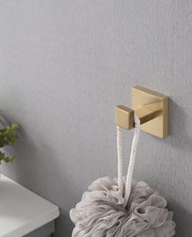 2 Pack Wall-Mounted Stainless Steel Bathroom Towel Hooks Coat Hooks For Bathroom, Bedroom, Kitchen