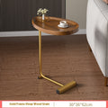  Walnut Concave Gold Frame