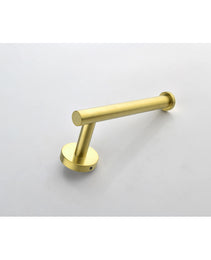 3-Pieces Bathroom Hardware Accessories Set - Towel Bar, Toilet Paper Holder, Robe Towel Hooks
