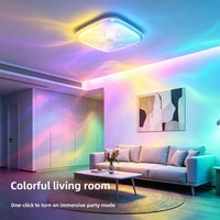RGB Smart LED Ceiling Light 16M Colors Music Sync IP44 Waterproof Remote Control Home Lighting