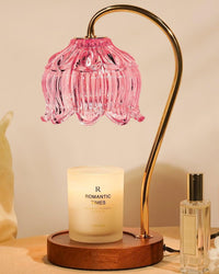 Pink&Green Candle Warmer Lamp W/Timer, Christmas Birthday Gifts for Women