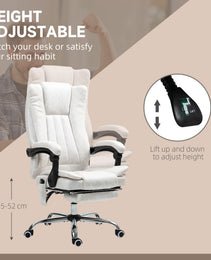 Massage Office Chair , Reclining Computer Chair