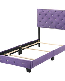 Charming Purple Twin Bed For Stylish Spaces