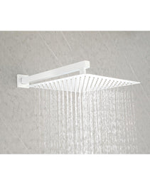 Shower System With Shower Head, Hand Shower, Slide Bar, Bodysprays, Shower Arm, Hose, Valve Trim, And Lever Handles